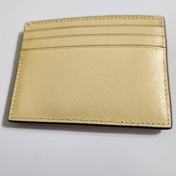 NWT Kate Spade Madison Small Slim Card Holder In Butter - Picture 7 of 7